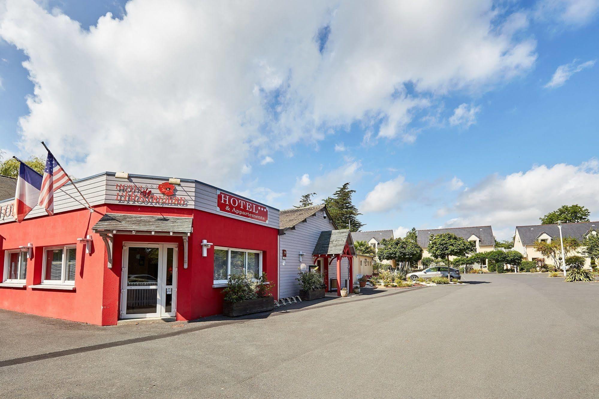 Domaine de L'Hostreiere Hotel Colleville-sur-Mer Exterior foto