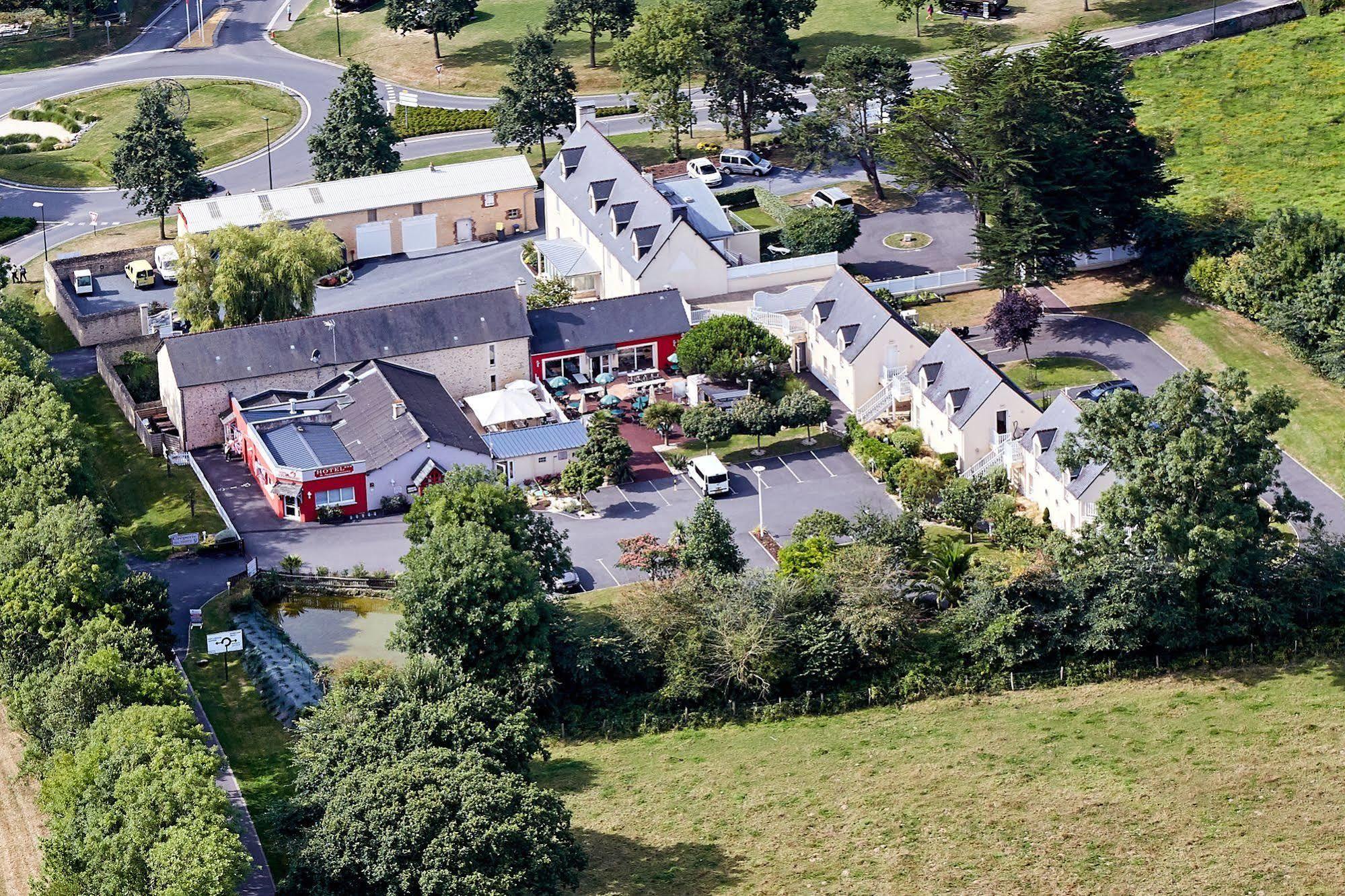 Domaine de L'Hostreiere Hotel Colleville-sur-Mer Exterior foto